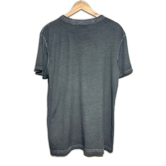 G Star Raw Doax Washed Organic Cotton V-neck T-shirt Size Large - Picture 4 of 12